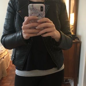 TOP SHOP LEATHER JACKET